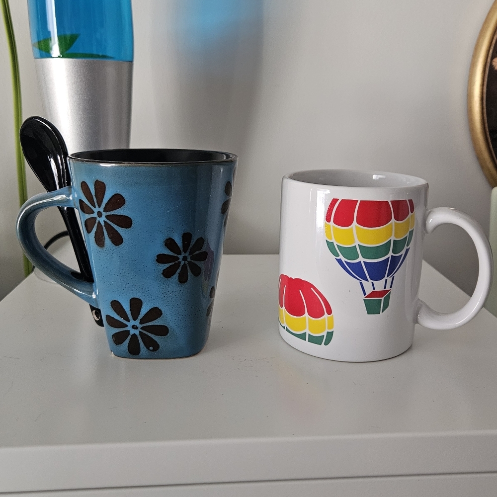 Mismatched Vintage Mugs